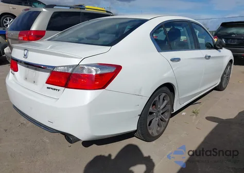 2015 Honda Accord Sport z USA, uszkodzony, nr VIN 1HGCR2F5XFA071700